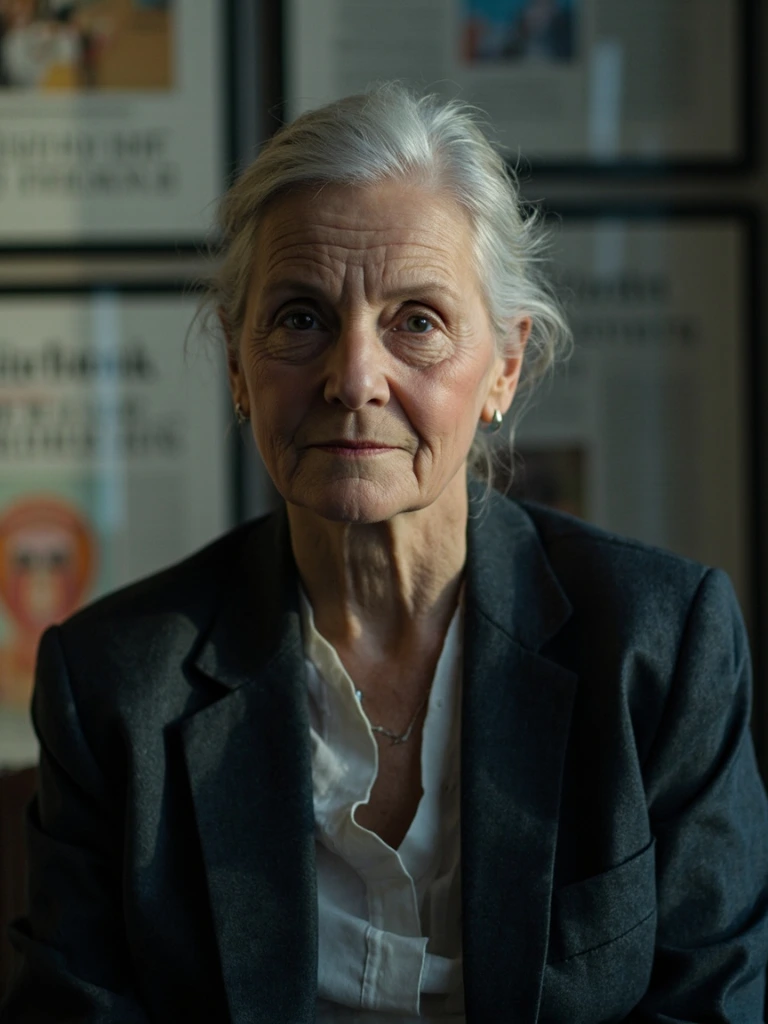 Portrait of advisory board member Eleanor Vance.